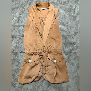 New York &Company Silk Vest